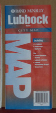 1995 Rand McNally Street Map of Lubbock, Texas picture