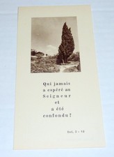 “Prayer card Whoever has hoped in the Lord and has been confounded? St. Bathilde picture