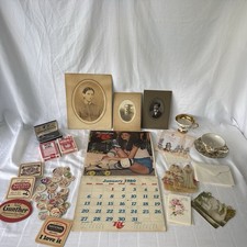 Huge Vintage Junk Drawer Lot Collectibles Box Resellers Bulk Wholesale Treasures picture