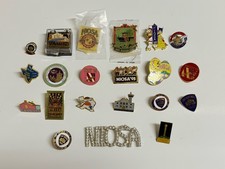 LOT San Antonio Fiesta Medal Pin Medals NIOSA King William 1990s picture