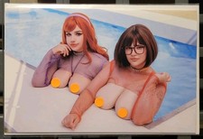 Bigg Pigg Origin Story #1 Katsumi & Sai Daphne & Velma Cosplay Virgin Variant NM picture
