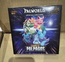 Palworld TCG Dawn Of Palpagos 1ST EDITION BP01 ENGLISH Sealed Booster Box Error picture
