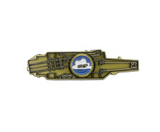 USS Kitty Hawk (CV-63) US Navy Challenge Coin - Carrier Shape picture