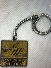 Vintage American Motors Co Key Chain MCM 1960s HTF picture
