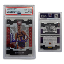 2009 Jerry West Donruss Elite #150 Autographed PSA Auto Authentic picture