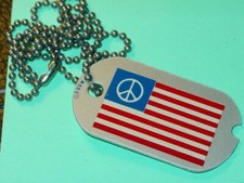 PEACE SIGN US FLAG VINTAGE 1970's HEADSHOP 20