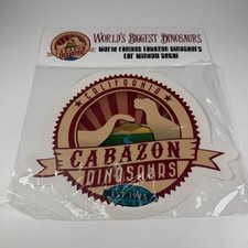Cabazon California World's Biggest Dinosaur Car Decal picture