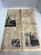 the fort wolters trumpet newspaper April 19 1968 Texas picture