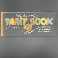 Big Little Paint Book 336 Pg (1933 Whitman BLB) Big Little Books -COMPLETE- RARE picture