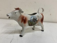  Vintage German Porcelain Cow Creamer Drosselgasse Rüdesheim Souvenir 6