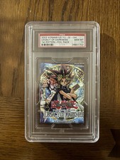 Konami 2002 Yu-Gi-Oh Legacy of Darkness 1st Ed Foil Booster Pack PSA 10 picture