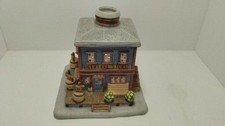 Partylite Village General Store Ceramic Tealight Candle Holder 6