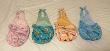 Disney Parks Babies Plush Sling Swaddle Wrap Blankets Lot of 4 picture