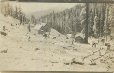 Etna Mills California Siskiyou Mining Camp occupation Postcard RPPC 1907 24-7333 picture