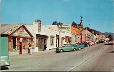 c1955 Commerce Street Bakery & Drugs Tujunga California CA Photo Postcard picture