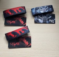 zox wristband Bundle - medium LYCAN, SNOW DOG *Wolves* picture