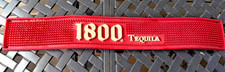 1800 TEQUILA RED RUBBER BAR MAT SERVICE DRINK SPILLPROOF MAT picture