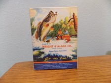 Eagle Claw/Wright and McGill promo vintage playing cards picture