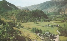 Postcard England: View of Borrowdale Hotel, Lake District picture