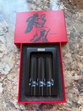 Prometheus Metal 3 Cigar Ashtray - Black picture