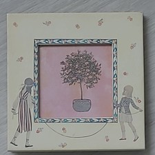 Vintage 1994 Charpente Golden Days Photo Frame Henriette Willebeek Le Mair 3x3 picture