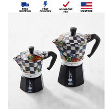 Bialetti MacKenzie-Childs Courtly Flower Market Moka Express Stovetop picture