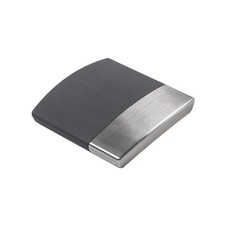 1PC Arched Men's Cigarette Case 10 Pack Smoke Control Ultra-thin Stainless Steel picture