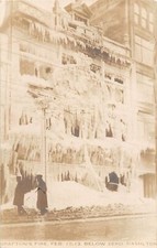 J65/ Hamilton Ontario Canada RPPC Postcard c1910 Grafton Fire Disaster 200 picture