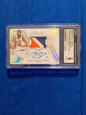 Flawless 2024/25 - Towns Signatures & Patch /25 Cgc 9 Auto 10 - New York Knicks picture