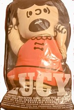  Vintage 1963 PEANUTS LUCY PILLOW with Unopened Original Bag picture