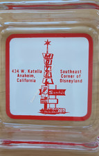 1950's-60's Sandy's Motel Ashtray 434 W Katella SW Corner Disneyland Anaheim CA picture