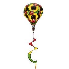 Briarwood Lane Spring Ladybugs & Sunflowers Hot Air Balloon Spinner 54x12 picture