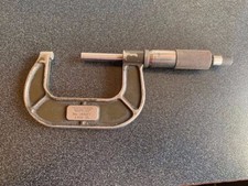 Vintage Lufkin Outside Micrometer No. 1842V, 1 to 2 in. – Original Box/Paperwork picture