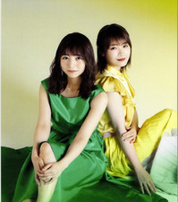 Nogizaka46 2020 Kazumi Takayama & Hinako Kitano Japanese Idol Postcard picture