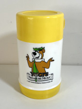 Vintage Yogi's Treasure Hunt Yellow Thermos 1987 picture