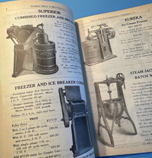 c 1920 Thos Mills Soda Fountain, Ice Cream, Confectioners Mfg Catalog antique picture