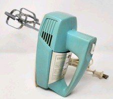Fantastic Mid-Century Kitchen Collectible GE Mixer Turquois 16M17 Great Cond picture