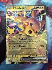 Pokemon TCG 30th Celebration Pikachu ex 054/128 NM picture