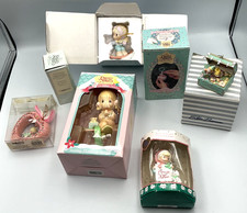 Precious Moments Figurines Mixed Lot of 7 Collectibles w/ Boxes Enesco picture