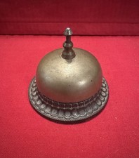 Early 20th Century Brass & Cast Metal Hotel Bell - Great Condition/Works Good picture
