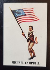 Michael Campbell Vintage Marx Warriors of The World Revolutionary War Card picture