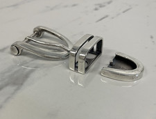 James Reid Santa Fe (JR Ltd.) Sterling Silver Belt Buckle Set, fits 1 1/8