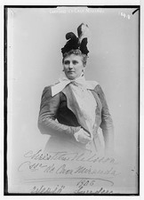 Countess de Casa Miranda Christina Nilsson 1908 Swedish Soprano Portrait picture