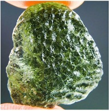 Natural Moldavite Crystals - 100% Genuine Moldavite From Czech Republic 8-20mm picture