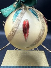 Waterford Crystal Holiday Heirlooms SAMUEL MILLER Ball Society 4