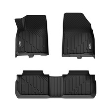 3W Floor Mats for Cadillac XT5 2016-2024 2025, Custom Fit All Weather TPE Flo... picture