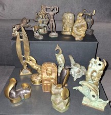 signed 17 bronze figurines Tao Sigulda Jundai picture