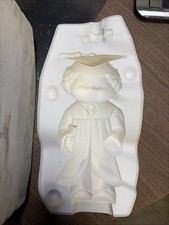 scioto ceramics boy orphan graduate vintage 1986 s1097 ceramics slip mold picture