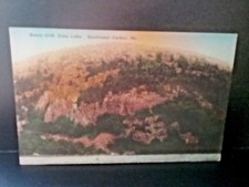 Postcard BEECH CLIFF, ECHO LAKE in Southwest Harbor, Maine Vintage picture