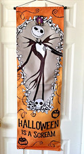 NEW Jack Skellington Nightmare Before Christmas Halloween is a Scream Banner picture